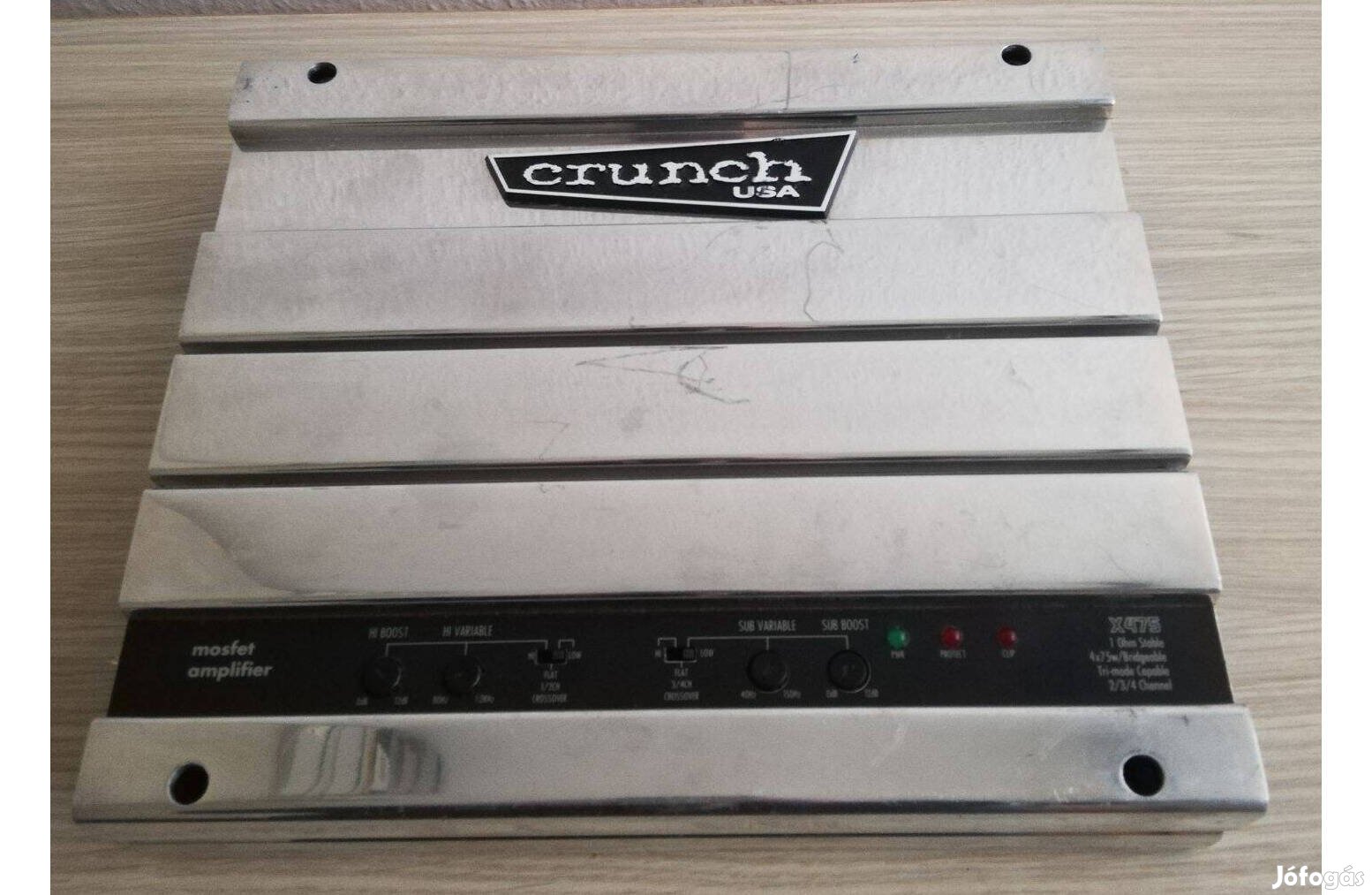 Crunch USA X475 1 Ohm stabil autós erősító eladó!