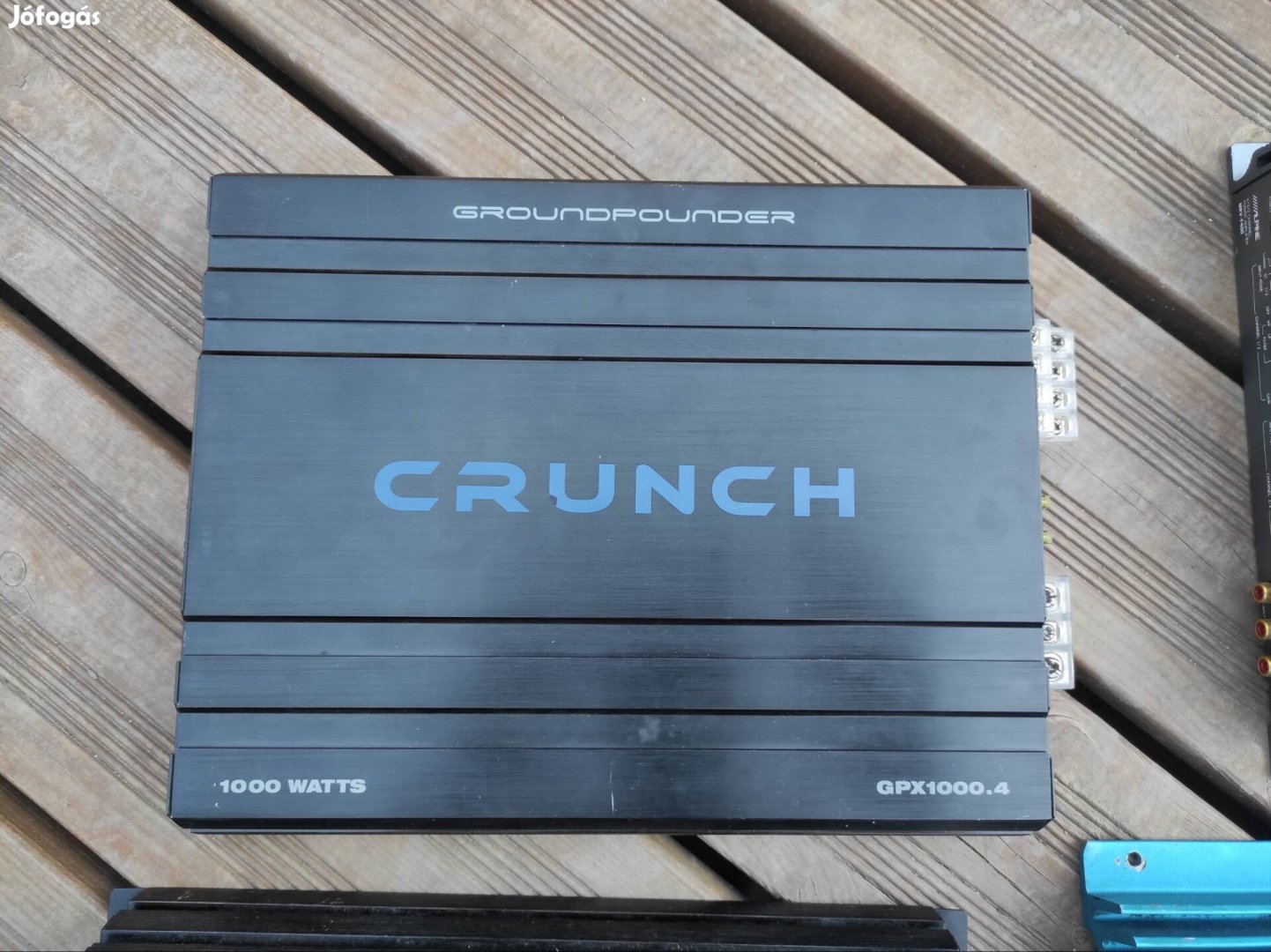 Crunch gpx 1000.4 4 csatornás autó erősítő 