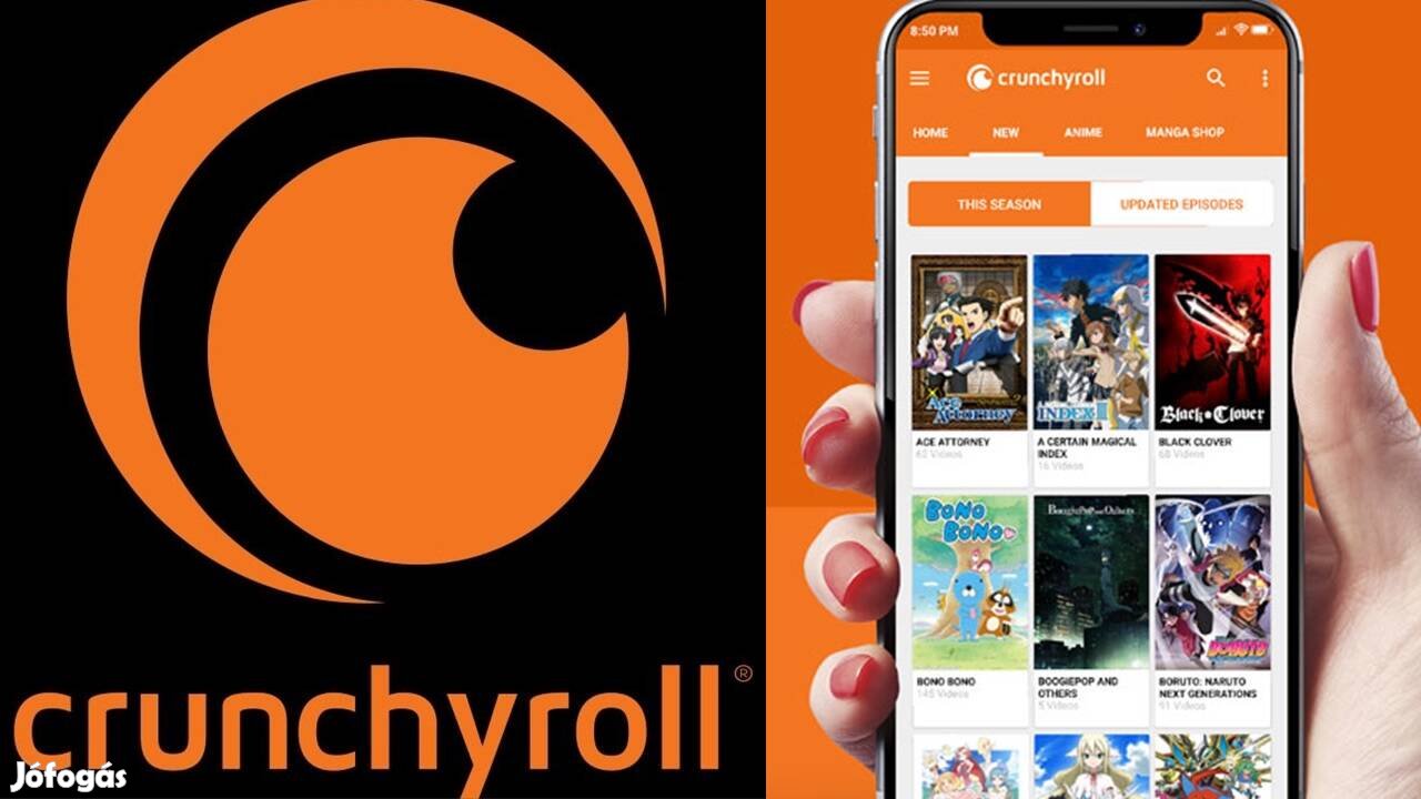 Crunchyroll előfizetés 1 ev privát