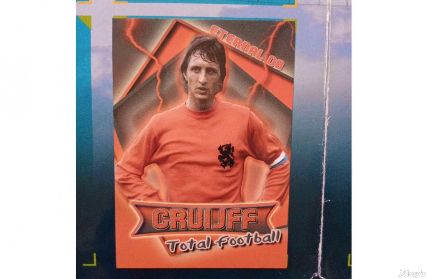 Cruyff (Hollandia) legend rajongói focis kártya
