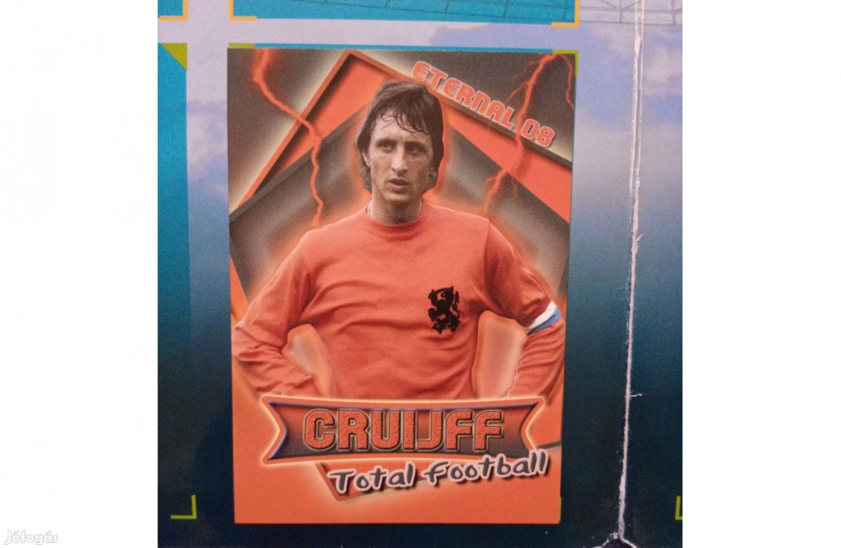 Cruyff (Hollandia) legend szurkolói focis kártya