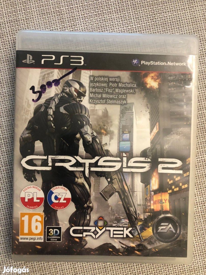 Crysis 2 Ps3 Playstation 3 játék