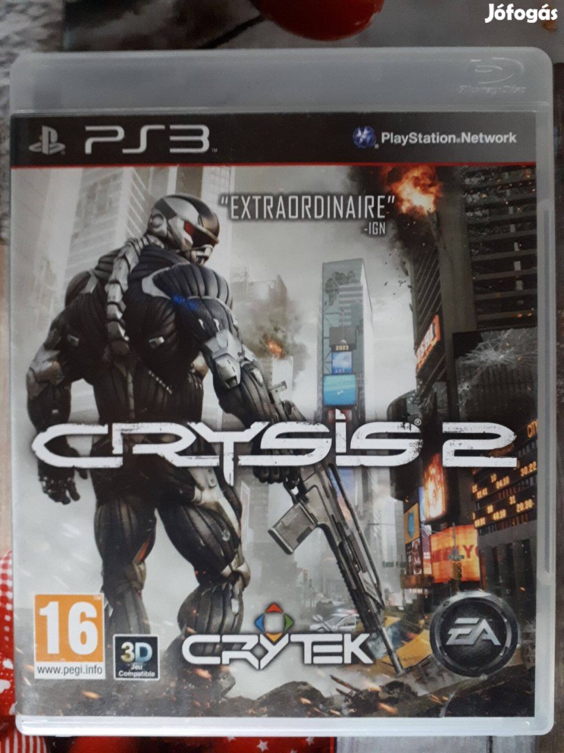 Crysis 2 ps3 játék,eladó,csere is