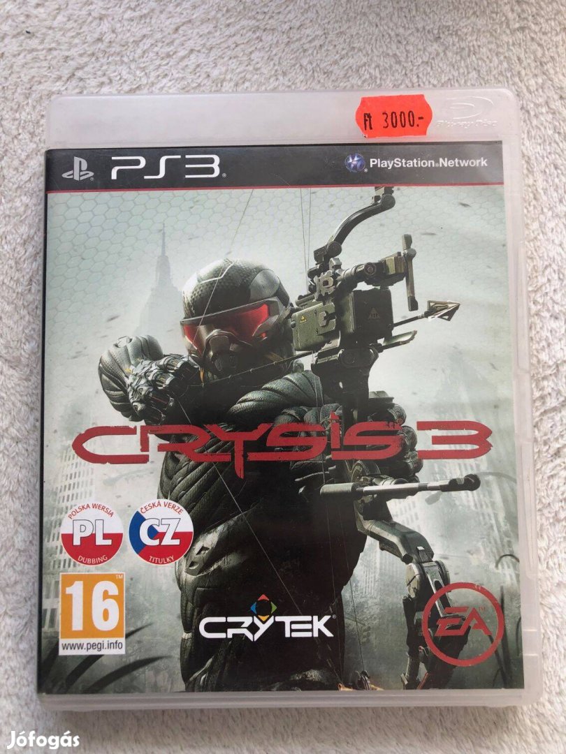 Crysis 3 Ps3 Playstation 3 játék