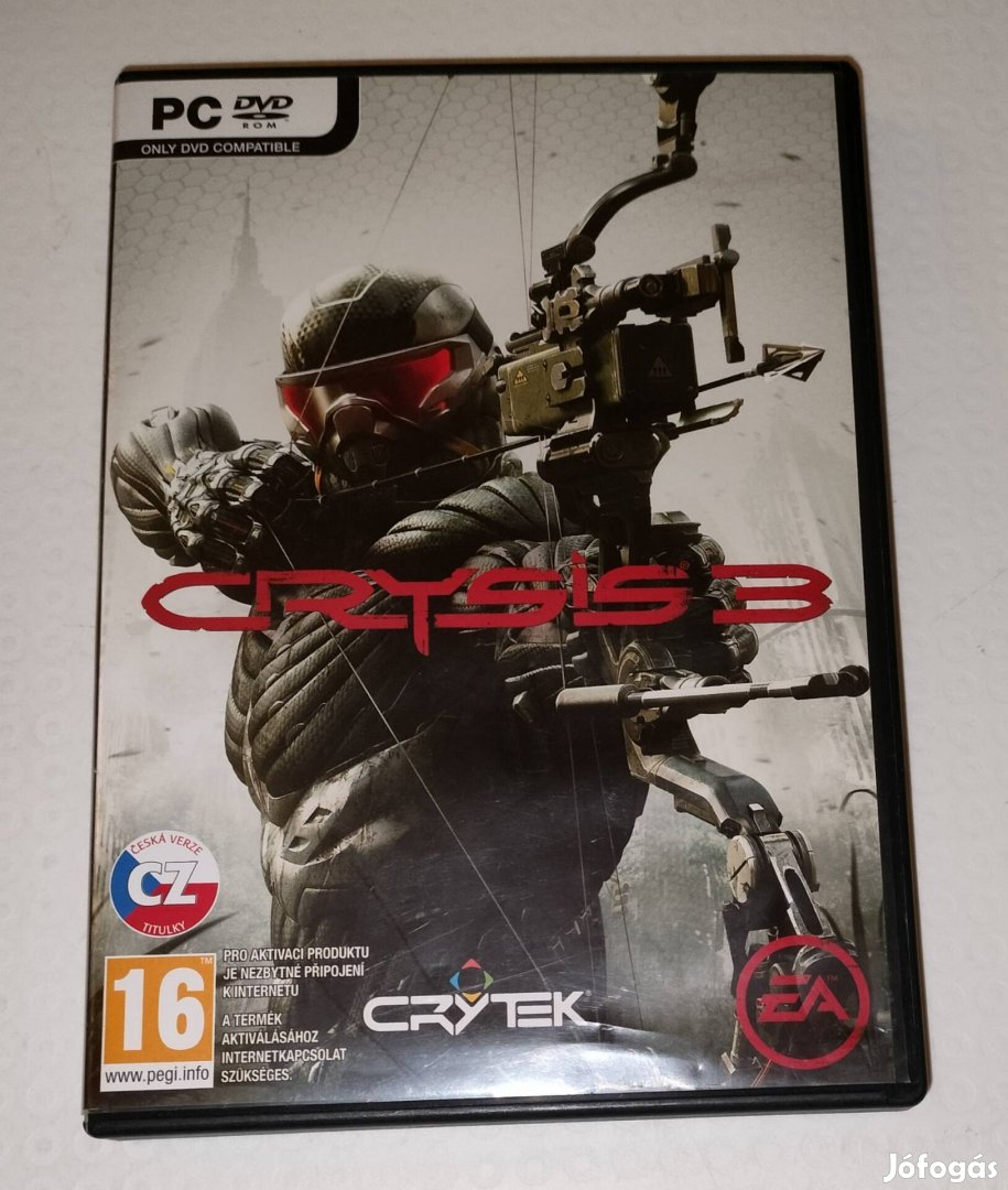 Crysis 3 pc játék 2 lemezes 