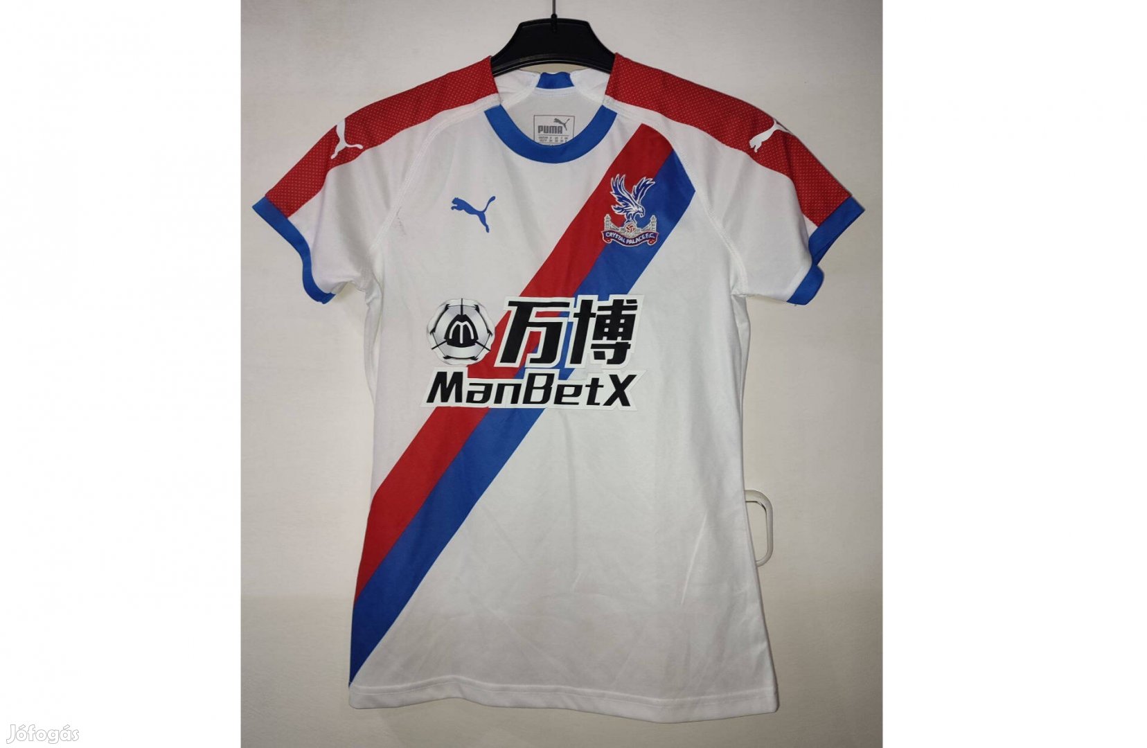 Crystal Palace fehér eredeti Puma 2019-2020 mez XS