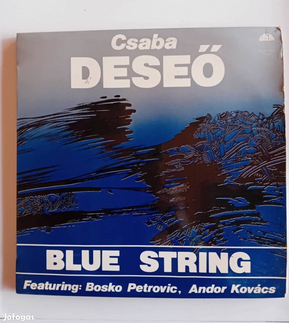 Csaba Deseo-Blue String bakelit lemez