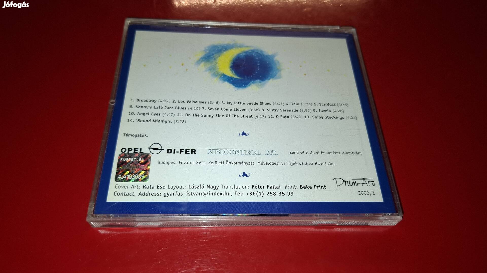 Csaba Deseő István Gyárfás Trió Tale Cd 2003 Jazz