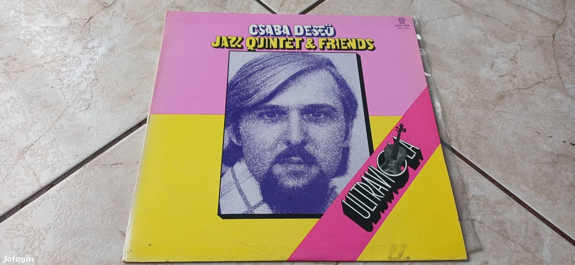 Csaba Deseö bakelit hanglemez