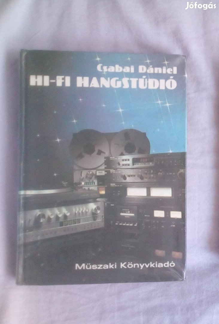 Csabai Dániel Hifi hangstúdió könyv eladó