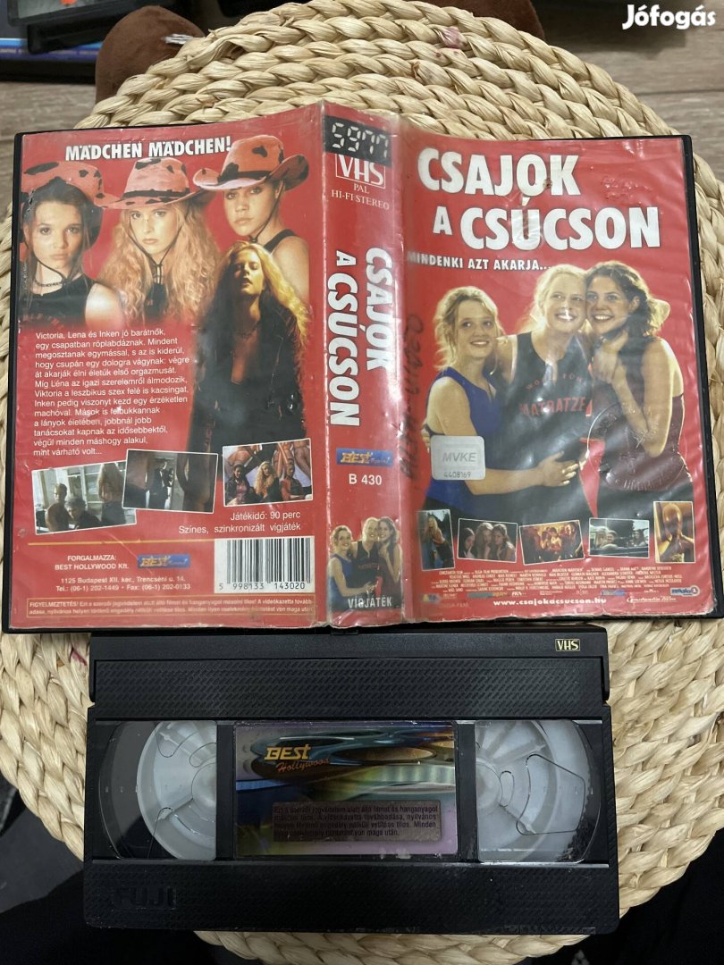 Csajok a csúcson vhs