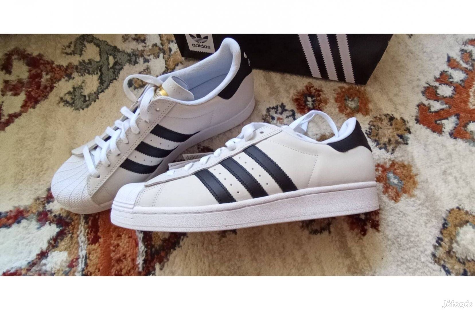 Csak MA! Új Adidas originals superstar cipő sneaker, gyári címkével
