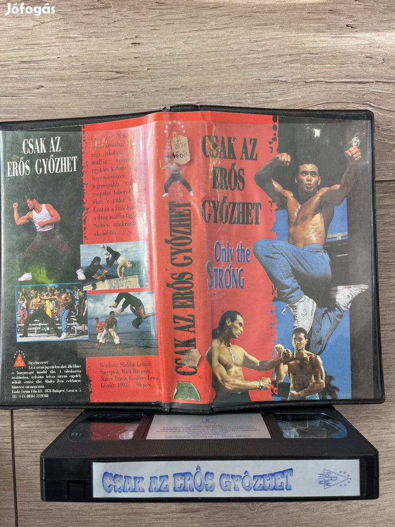 Csak az erős győzhet vhs 