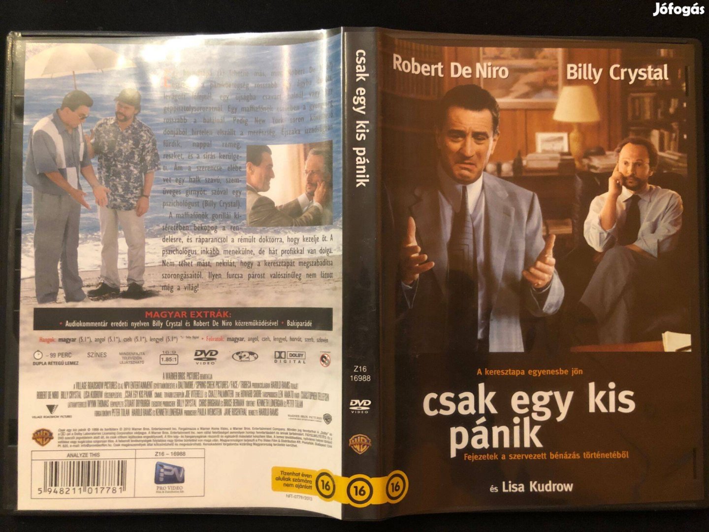 Csak egy kis pánik (karcmentes, Robert De Niro, Billy Crystal) DVD