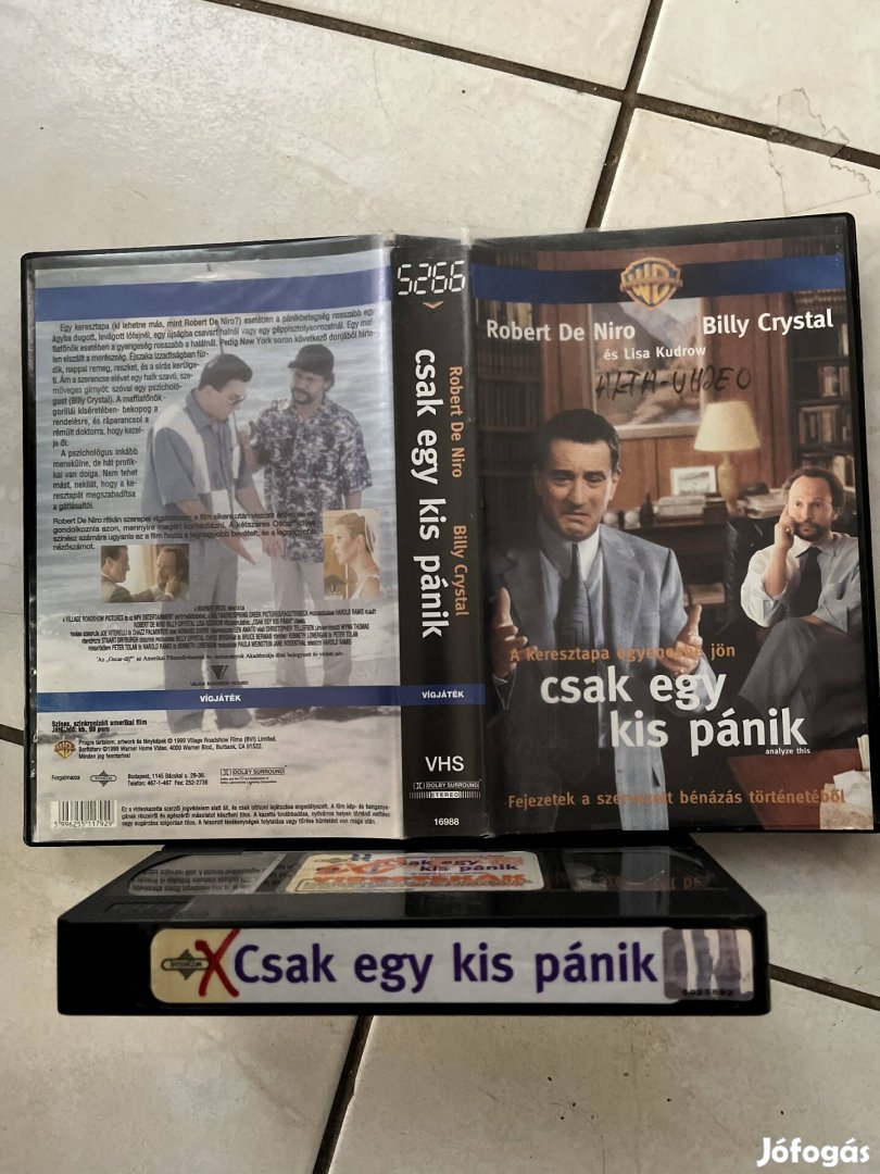 Csak egy kis pánik vhs 