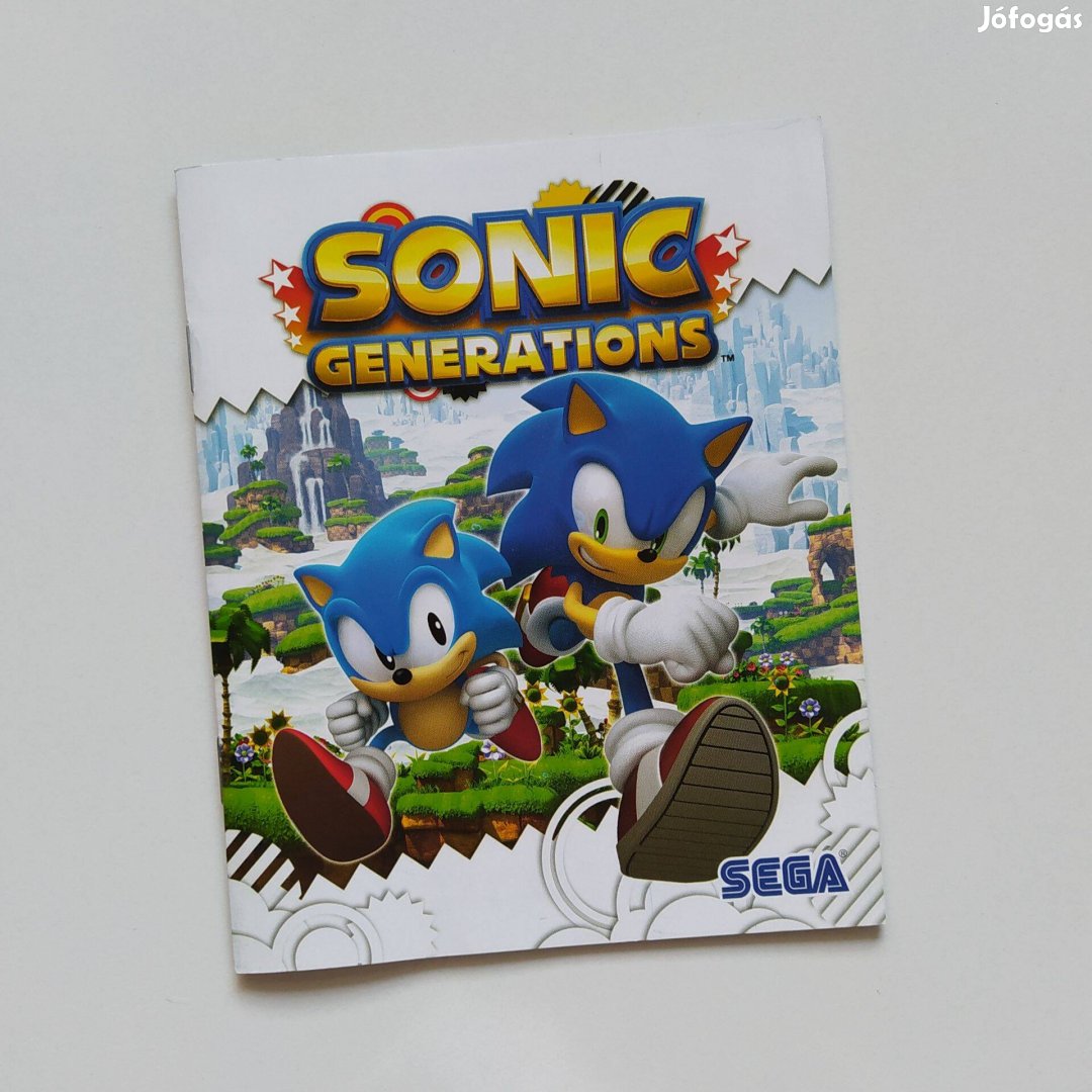 Csak manual - Sonic Generations Playstation 3 PS3