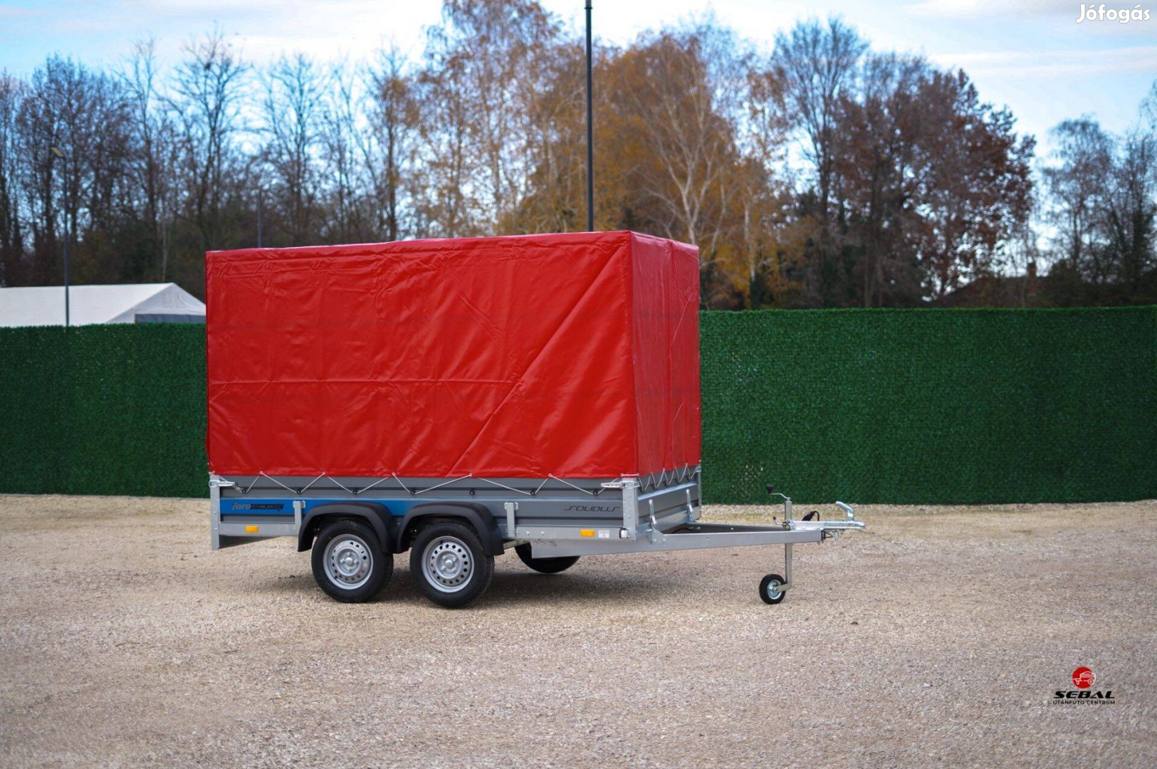 Csak novemberben új ponyvás utánfutó Hatvanban rendszámmal 979.000 Ft