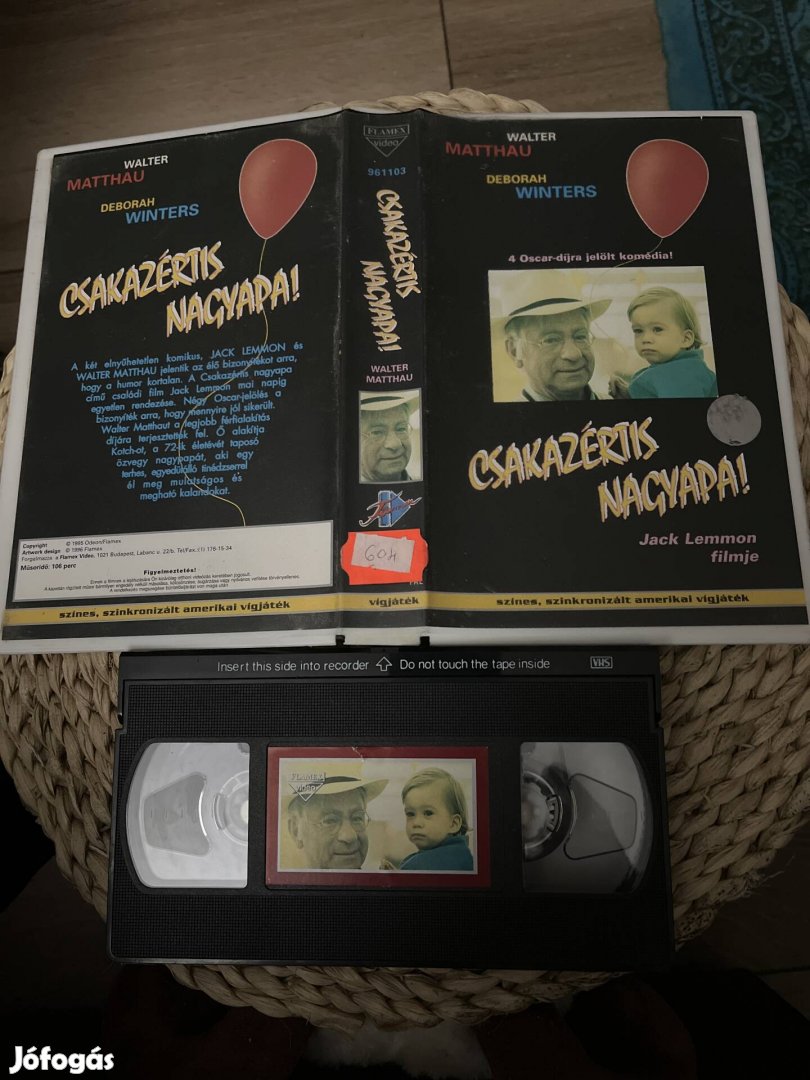 Csakazértis nagyapa vhs film