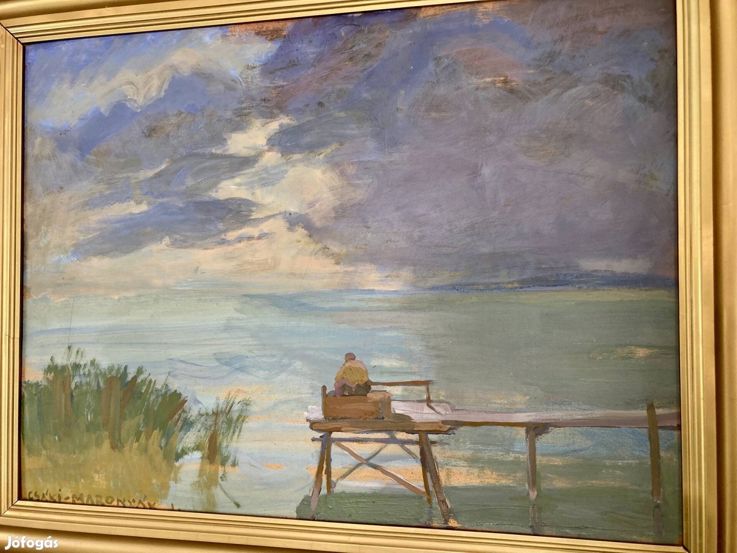 Csáki-Maronyák József festmény