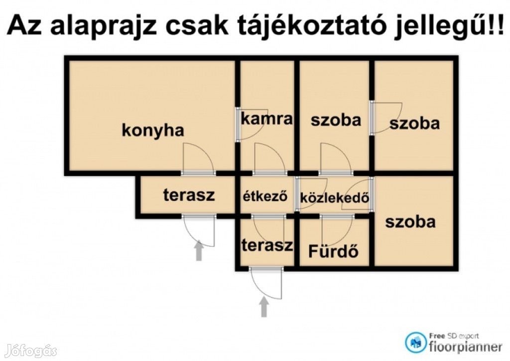 Családi ház eladó Tótkomlóson!