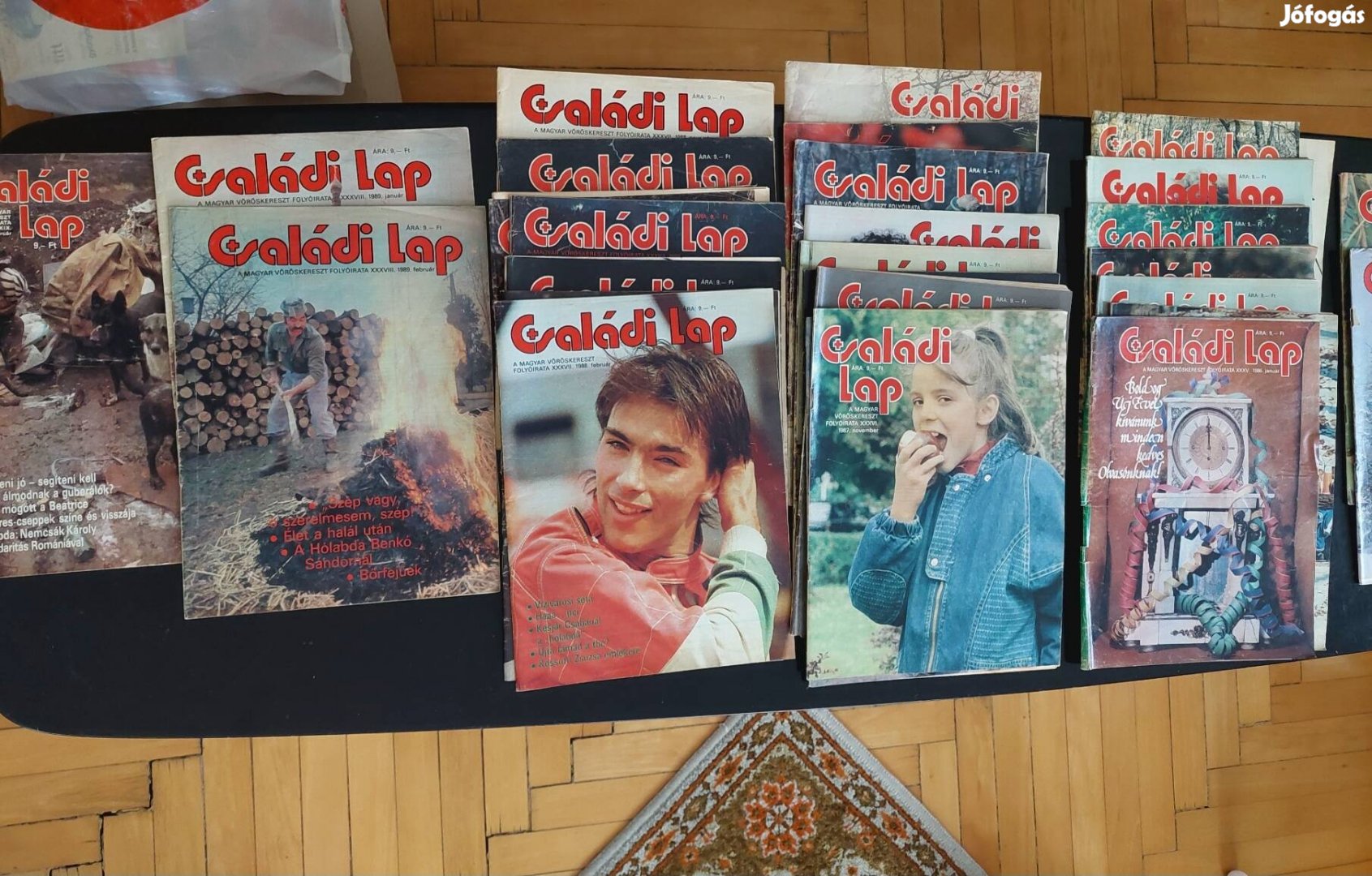 Családi lap, 1985-1990 között, 28 db