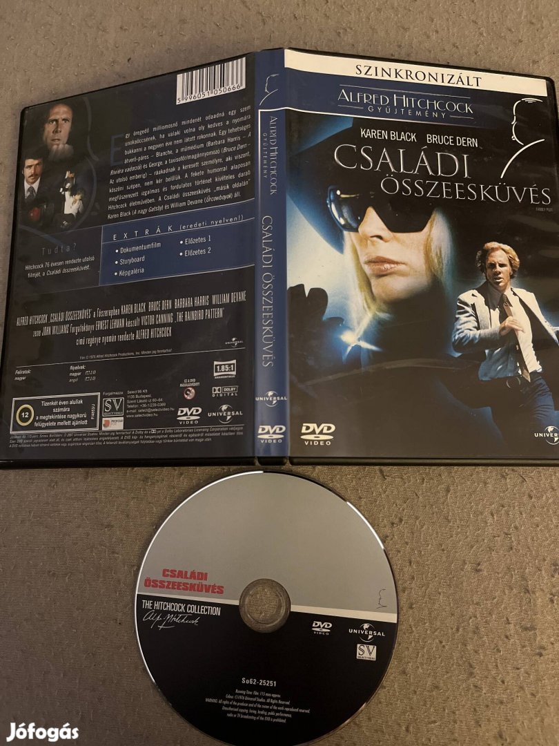 Családi összeesküvés dvd.  