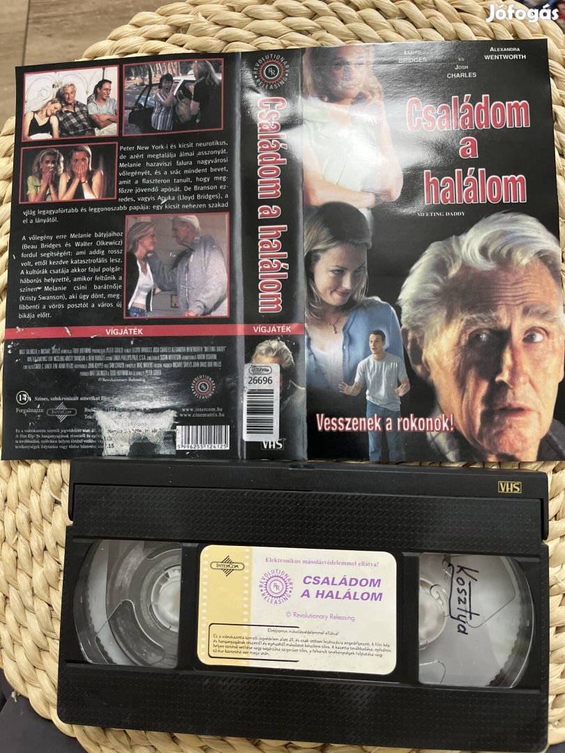 Családom a halálom vhs