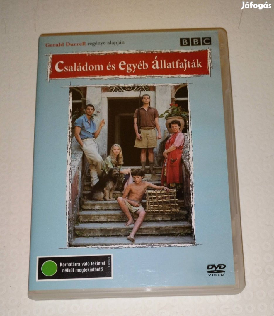 Családom és egyéb állatfajták dvd BBC Durrell