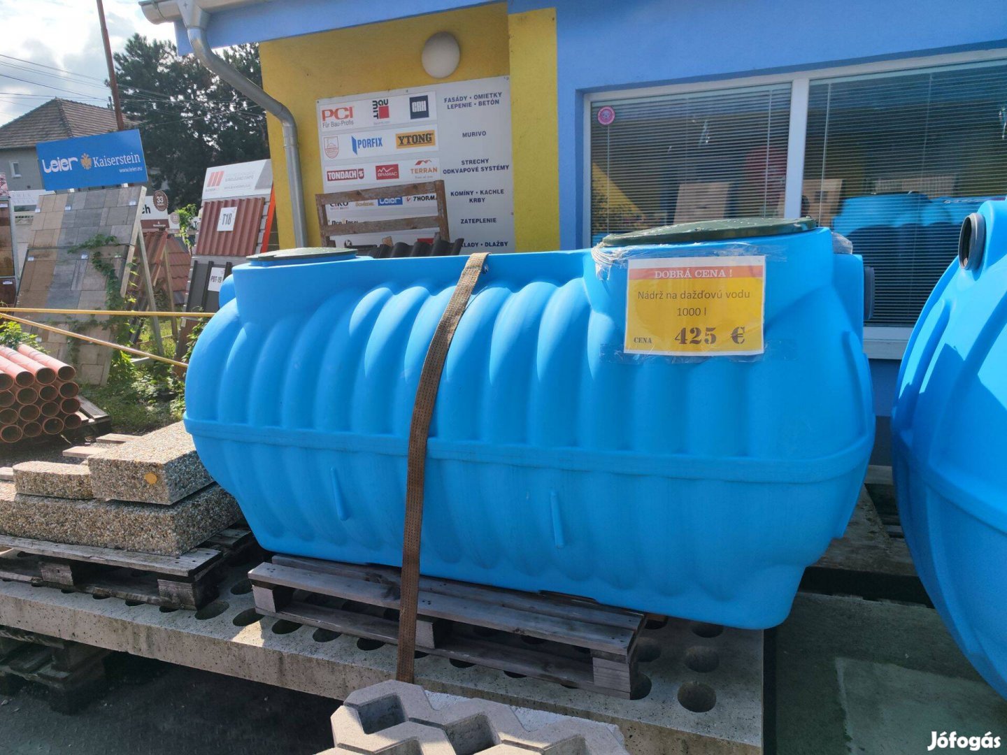 Csapadékvíz gyűjtő tartály 1000 literes, 1 kamrás,