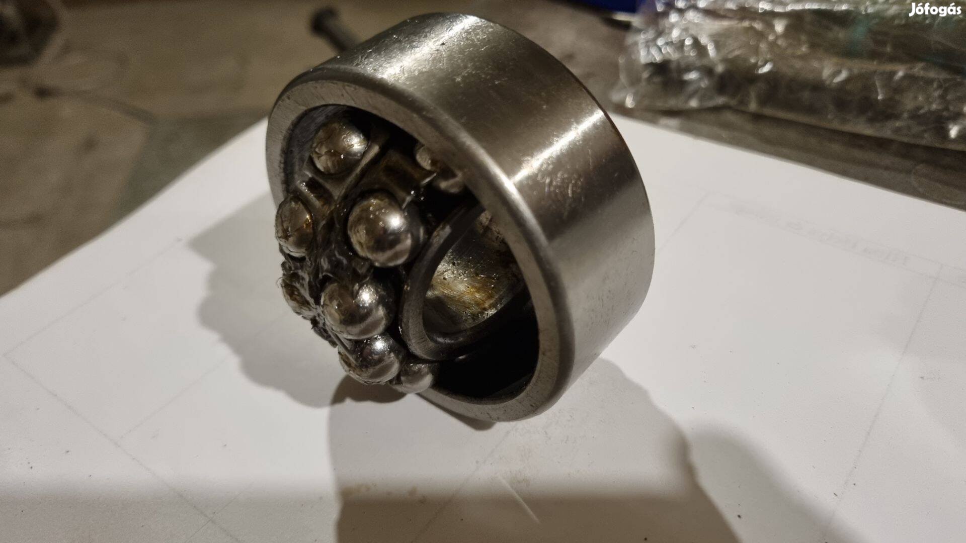 Csapágy 2307, kétsoros, golyós, önbeálló, 35x80x31