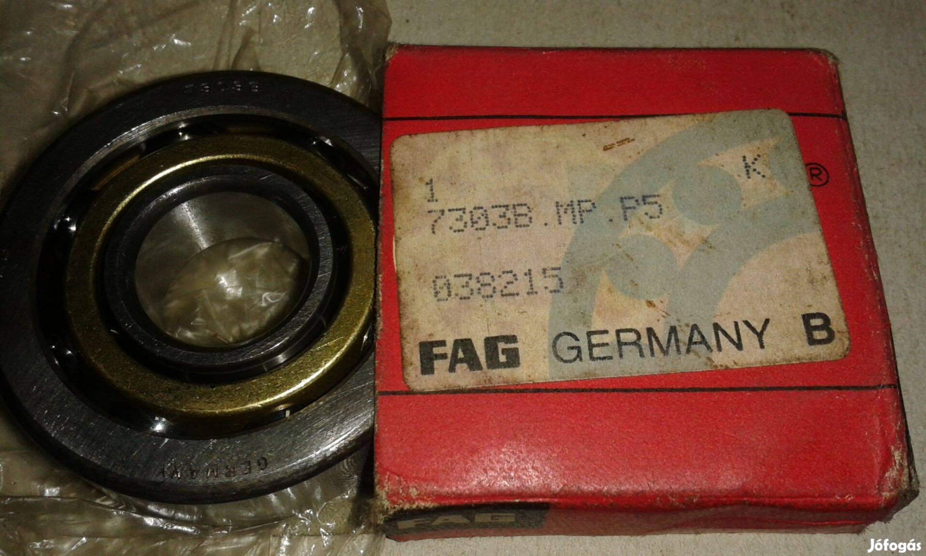 Csapágy FAG 7303 B új eladó !