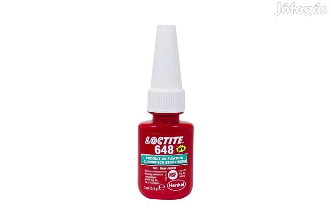 Csapágyragasztó nagy szilárdságú Loctite 648 5ml