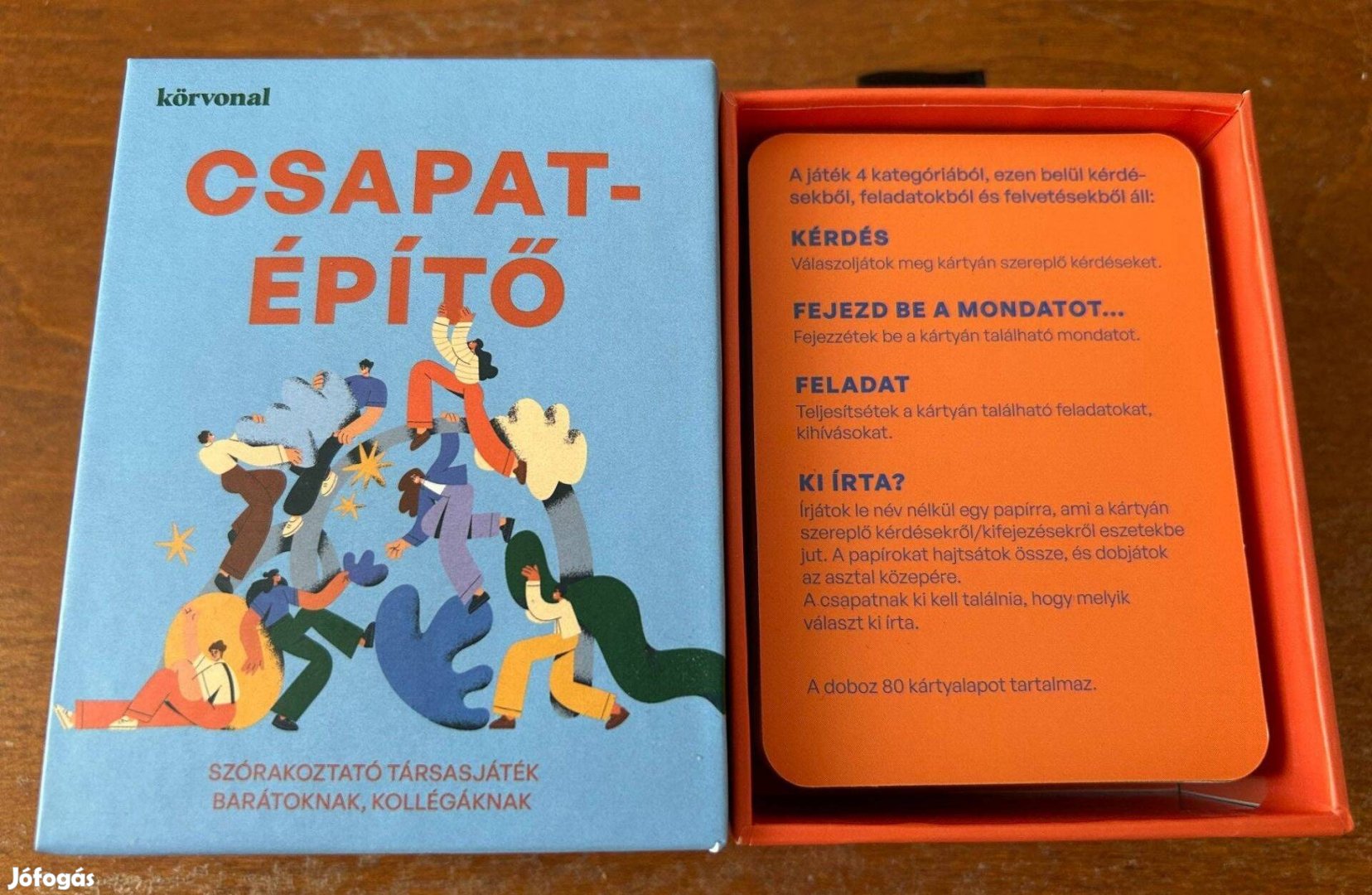 Csapatépítő - szórakoztató társasjáték (Körvonal)