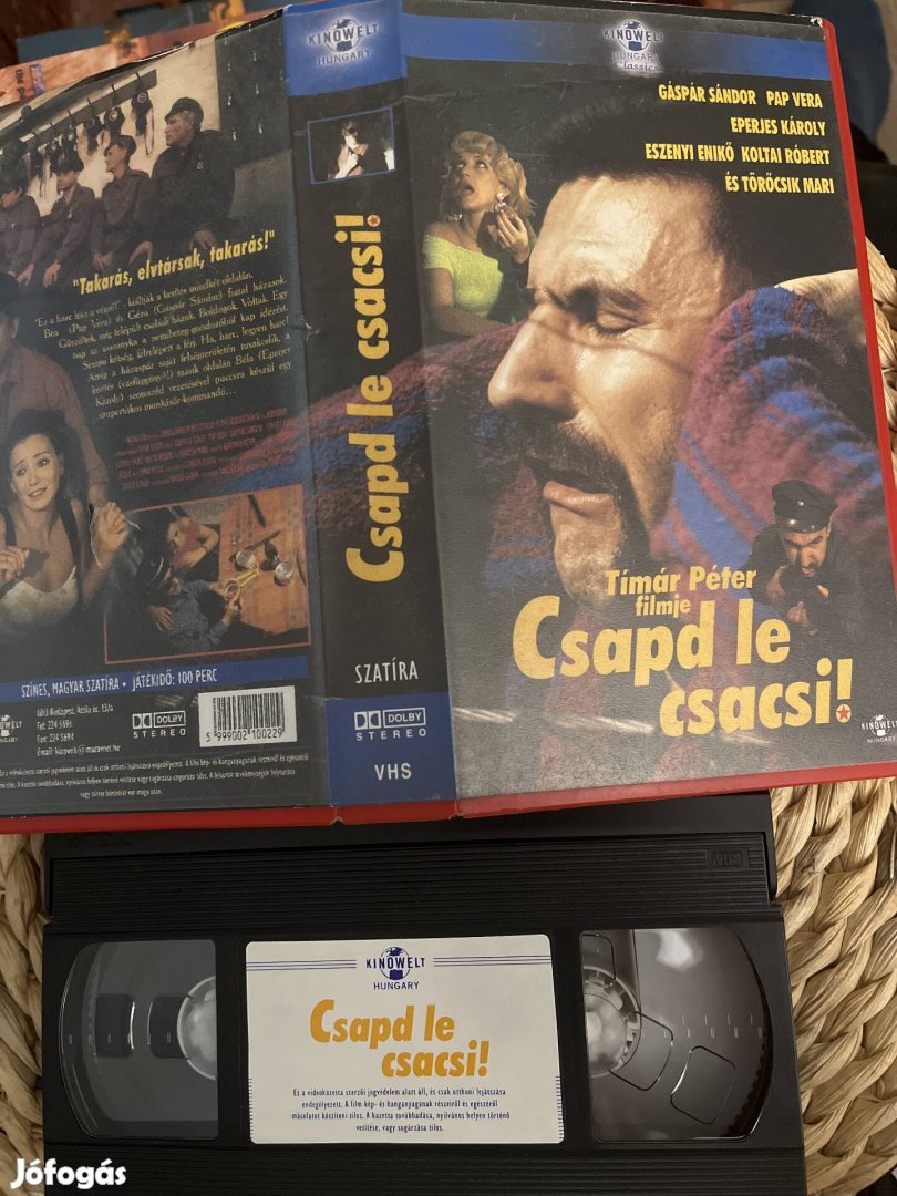 Csapd le csacsi vhs