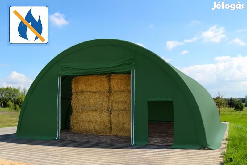 Csarnoksátor mezőgazdasági termény tároló sátor 9,15x12m ponyva&#8230;