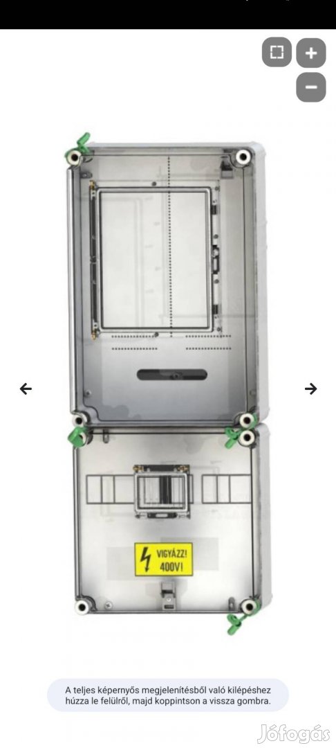Csatári Plast PVT-3075 Fm-SZ fogyasztásmérő szekrény 