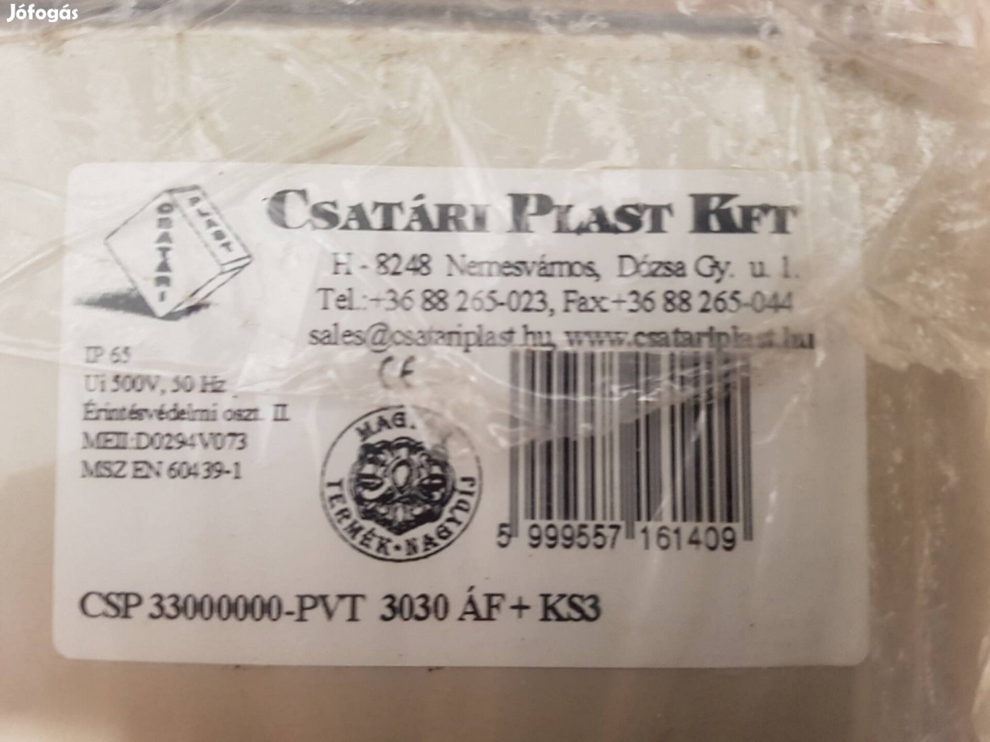 Csatári plast elektromos  elosztó doboz