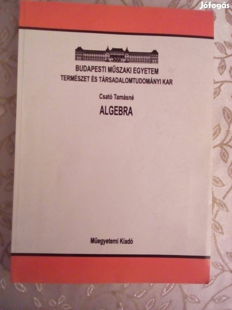 Csató Tamásné Algebra