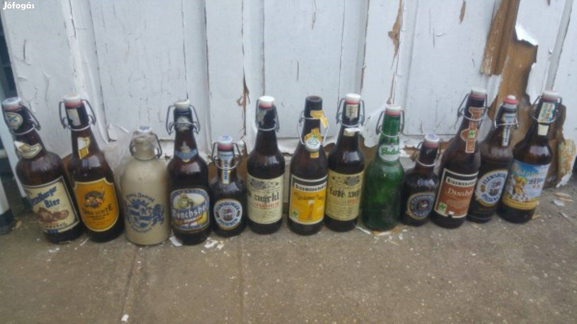 Csatos sörös üvegek 0, 5L-es és 0, 33l-es