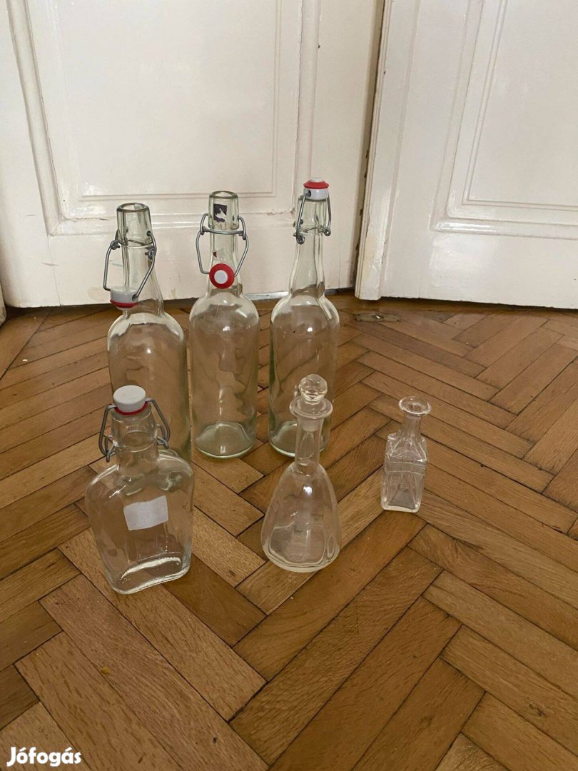 Csatos üvegek