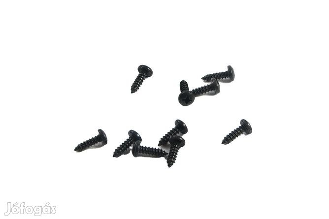 Csavar készlet 3,9x13mm fekete x10
