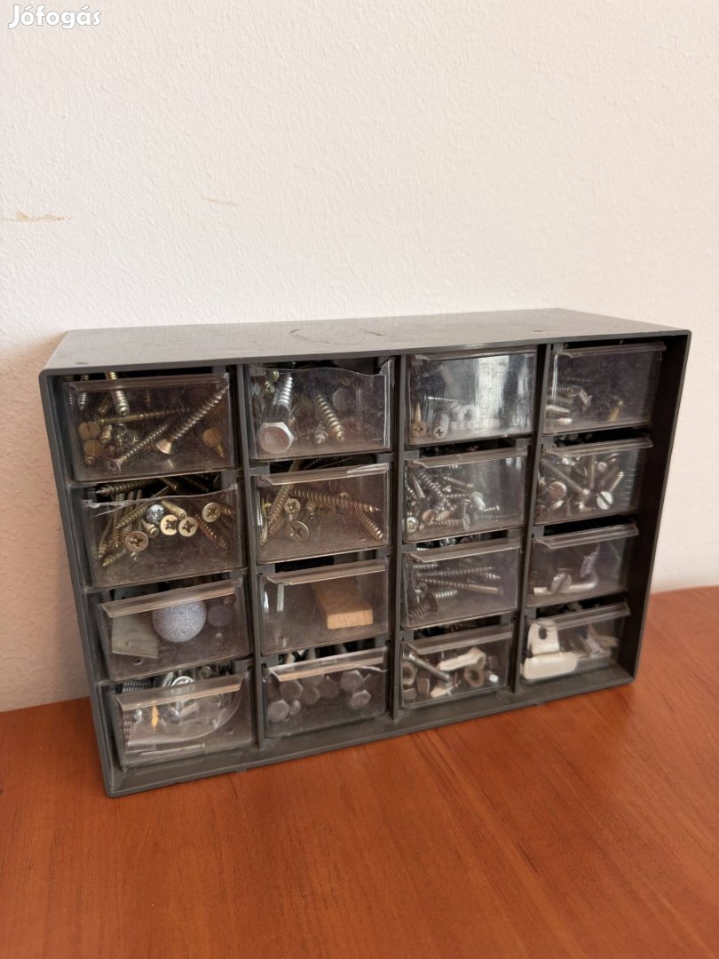 Csavar tartó, csavarokkal