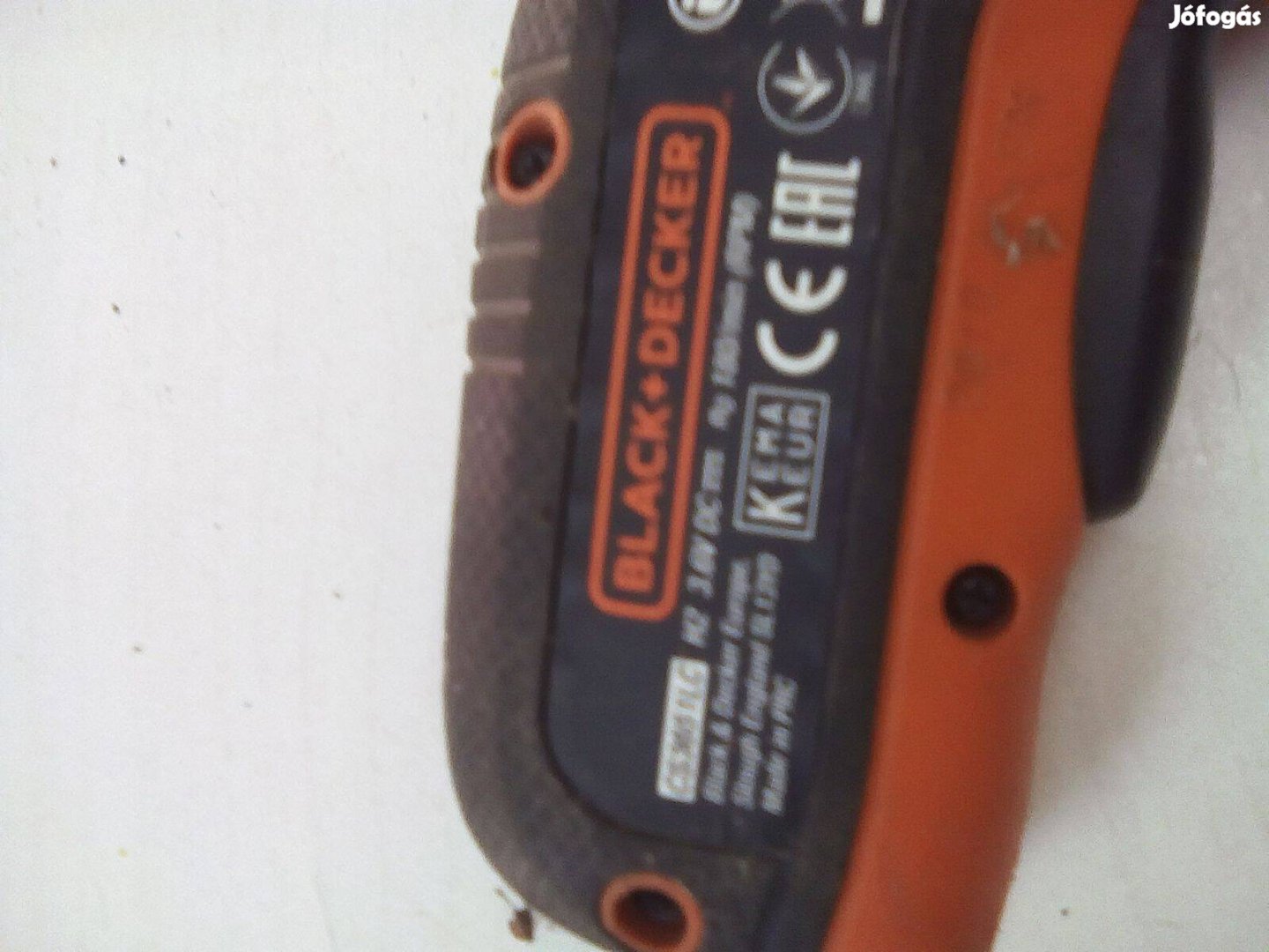 Csavarbehajtó alkatrésznek eladó,Black&Decker,mechanika hibás,az akku