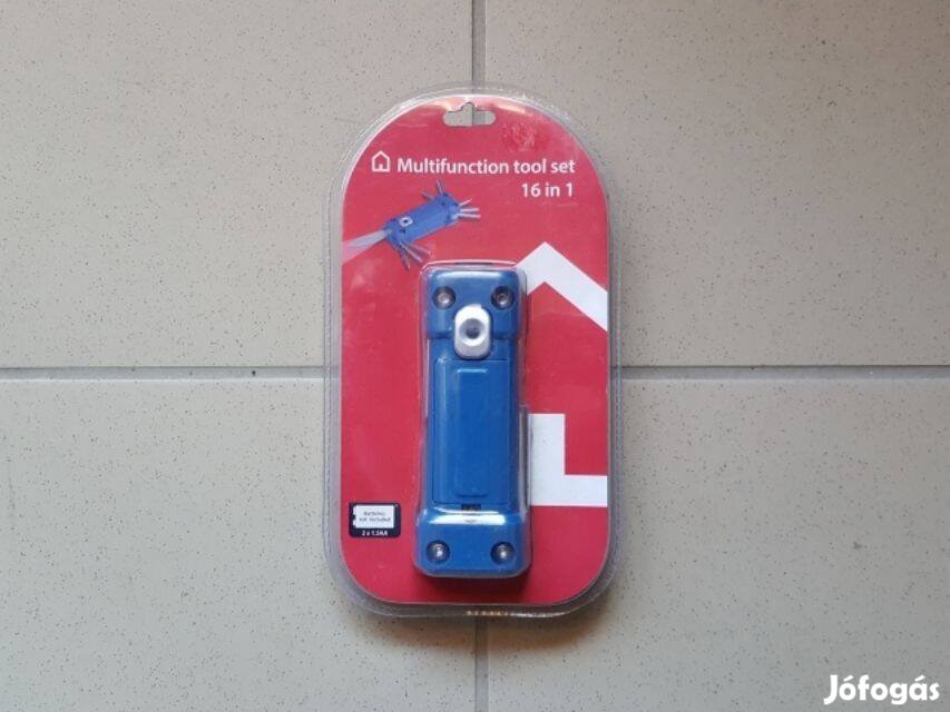 Csavarhúzó készlet 16 funkciós kihajtható még nem használtam