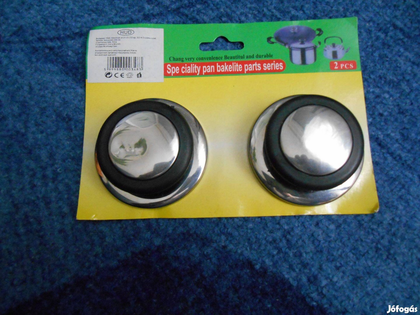 Csavarozható fedőfogó,2 db