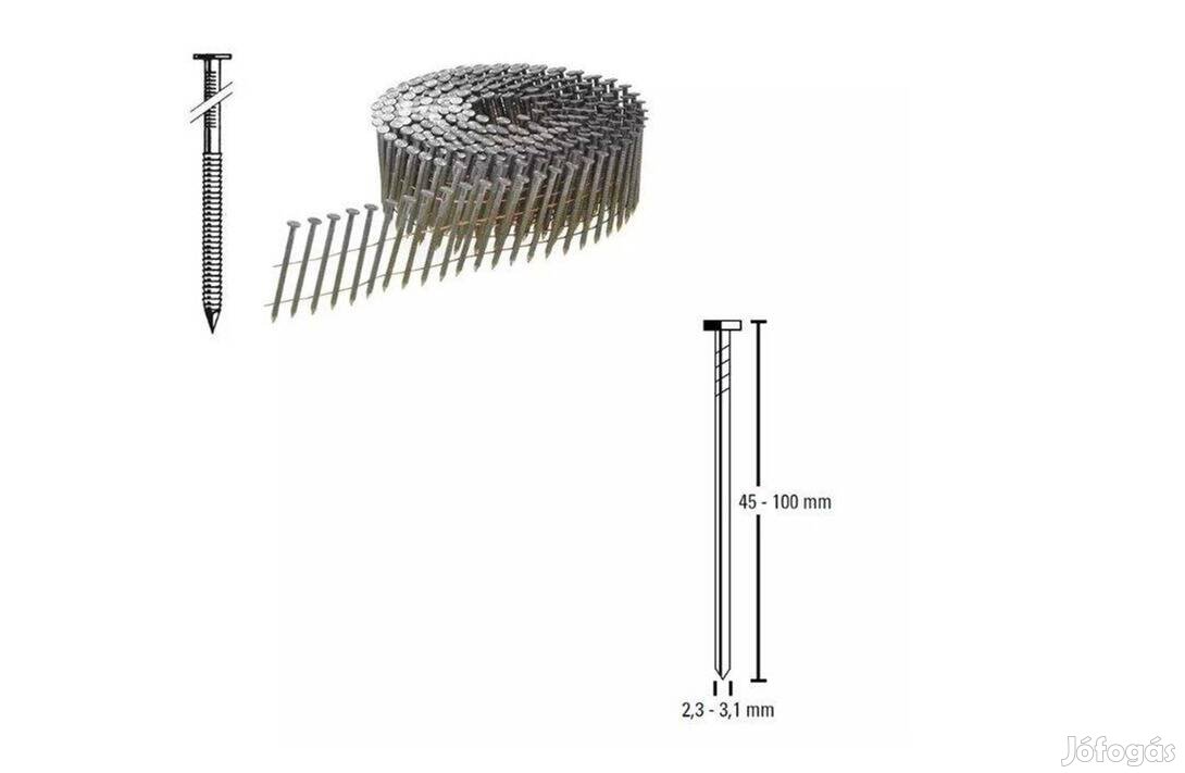 Csavart szeg 28x80SP F280SP80Q