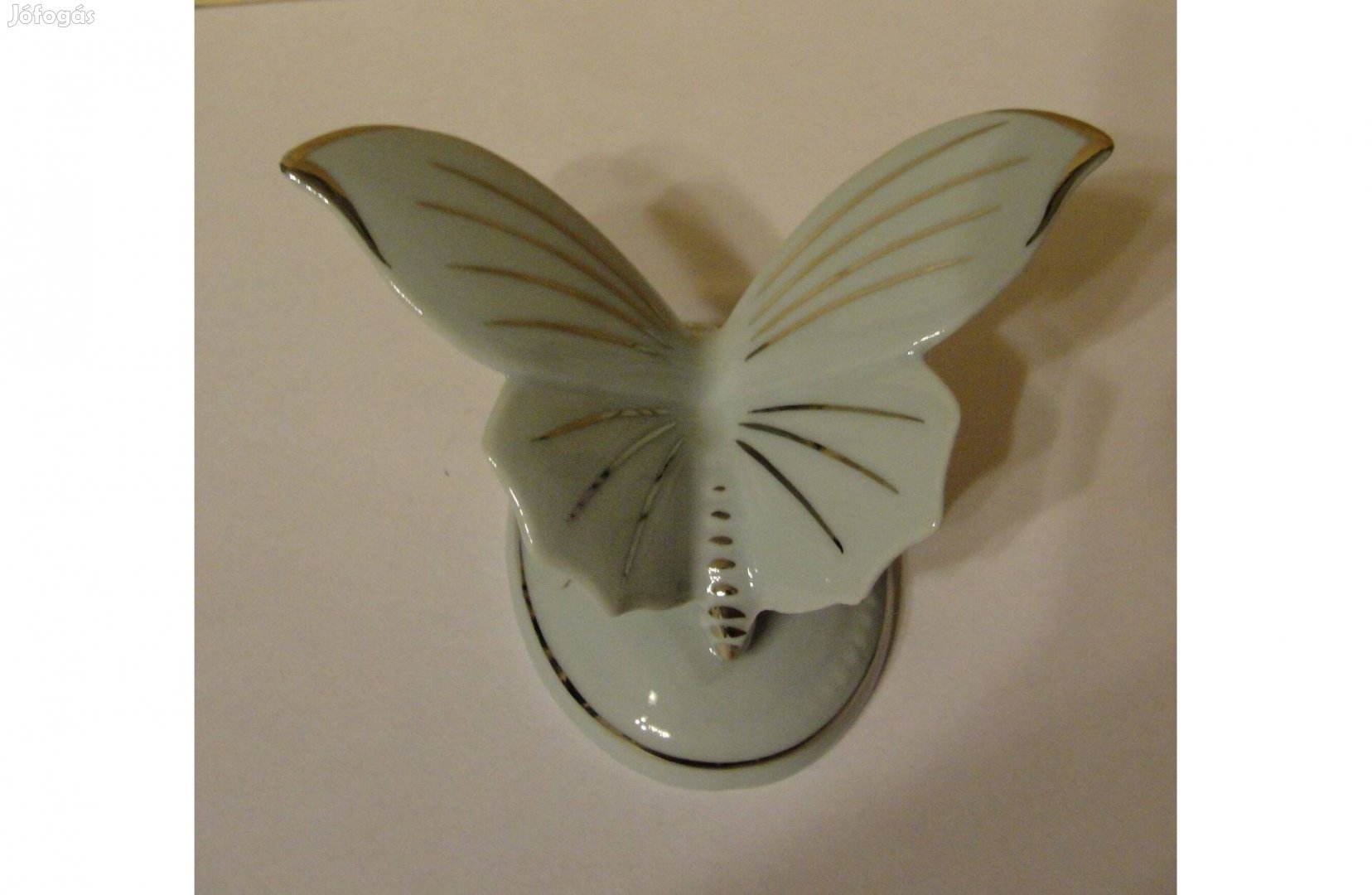 Cseh Rfh porcelán lepke pillangó hibátlan 6,5*9 cm