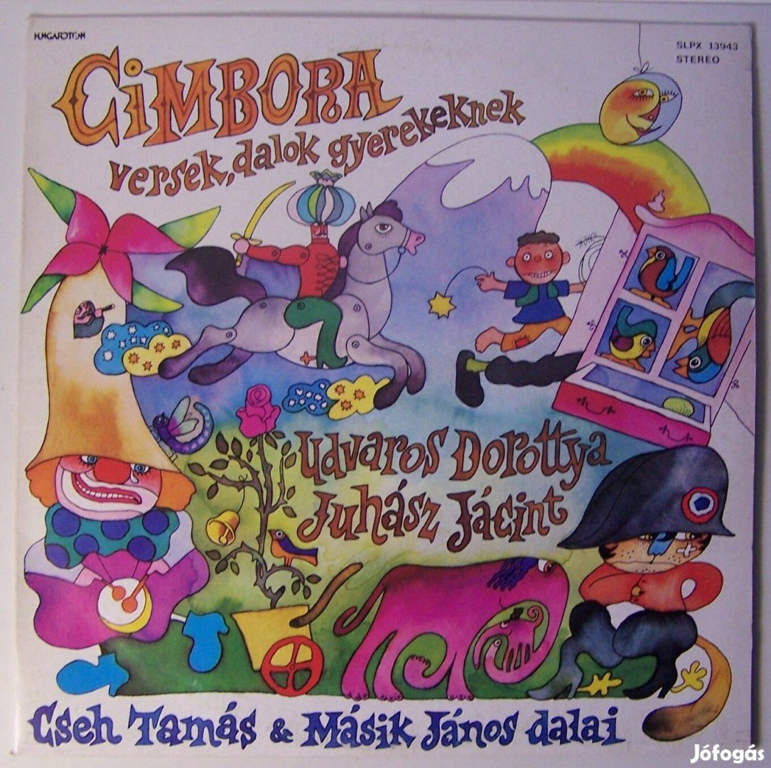 Cseh Tamás-Másik János Cimbora EX állapotú LP