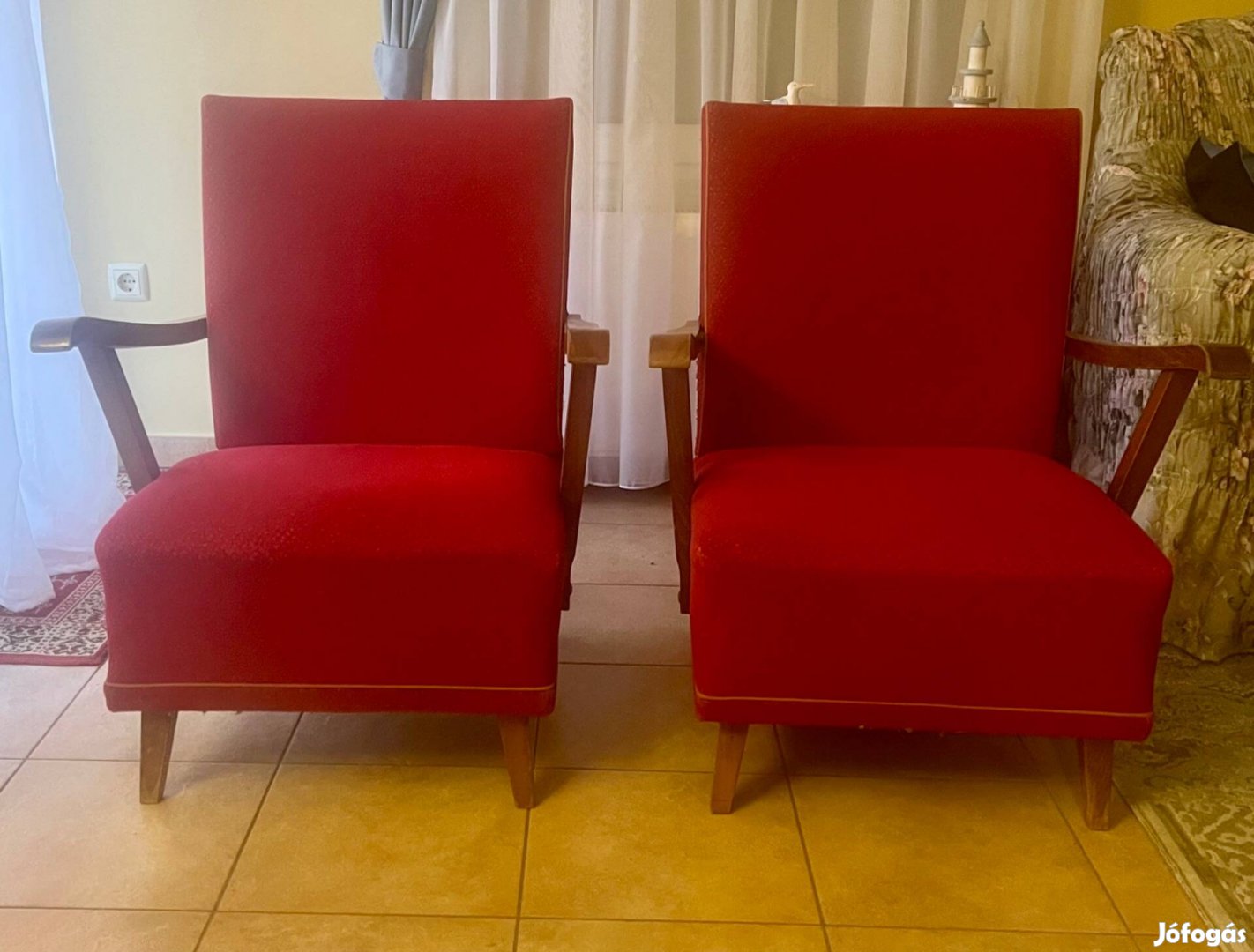 Cseh art deco fotelek