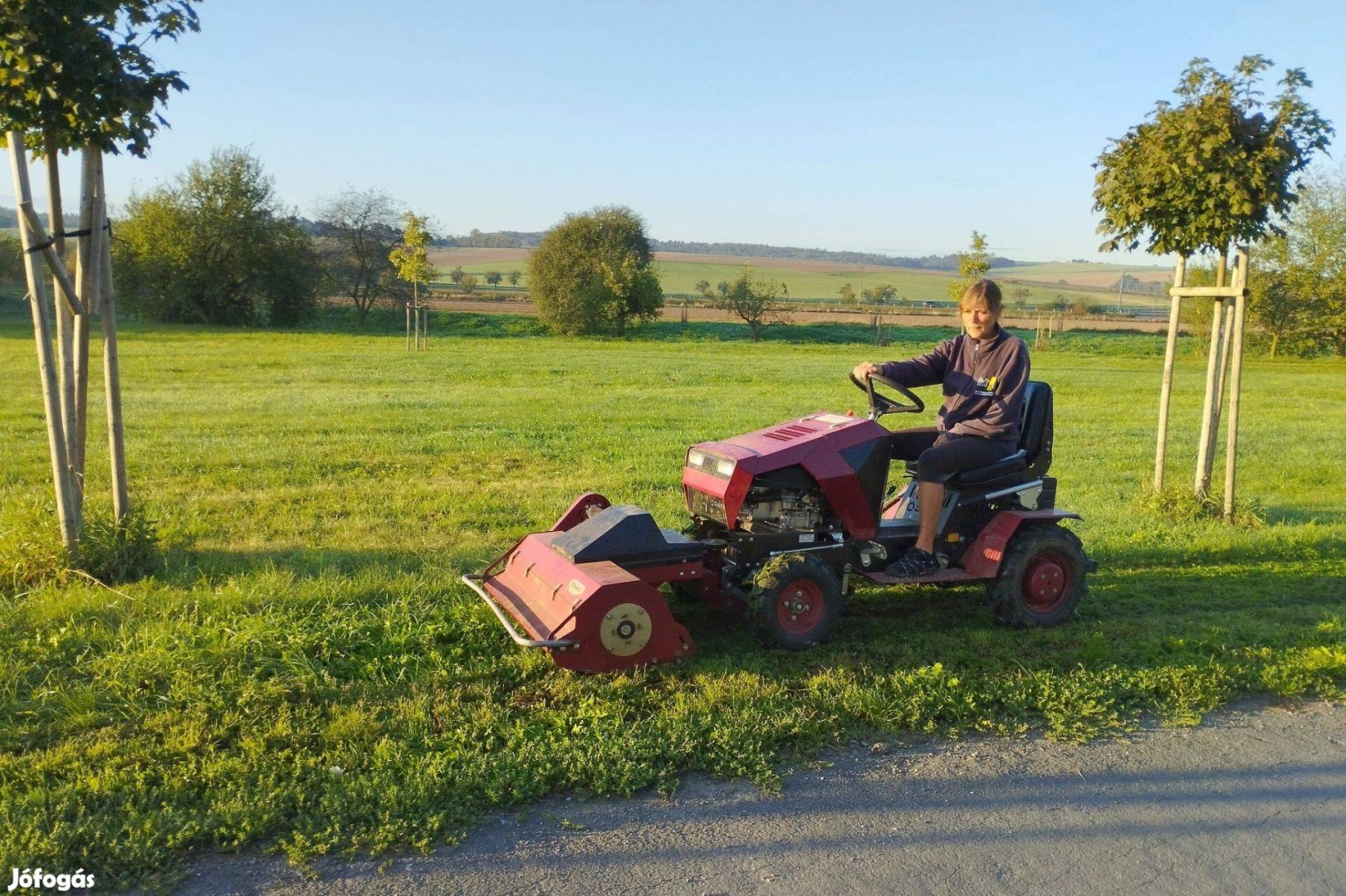 Cseh gyártmányú 16 LE-s Panter FD5 Mulcher mulcsozótraktor szuper áron